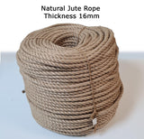 16mm Natural Jute Rope Cord