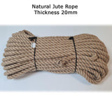 20mm Natural Jute Rope Cord