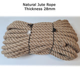 28mm Natural Jute Rope Cord