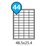 A4 Address Labels 44 per sheet